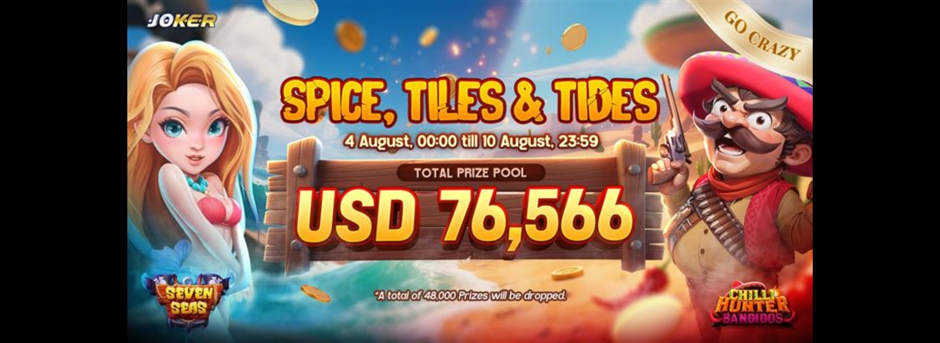 Spice, Tiles & Tides : Joker Go-Crazy Competition